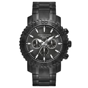Stainless Steel Chronograph Watch