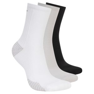 3 Pack Women's Half Terry Low Crew Socks