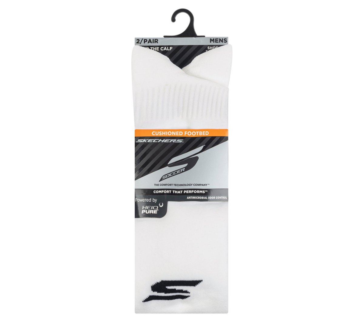2 Pack Men's Performance Soccer Over The Knee Socks - Image 2