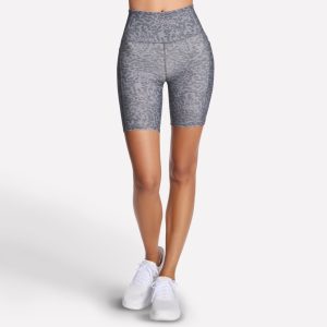 GO FLEX Printed High Waisted 8 Inch Bike Short