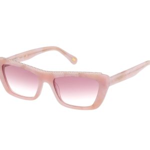 Elevated Cateye Marble Gradient Sunglasses