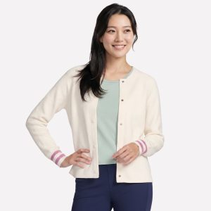 GO WALK Reflection Sweater Bomber