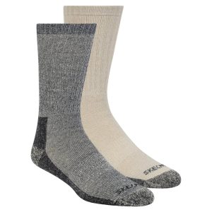 2 Pack Men's Crew Wool Socks