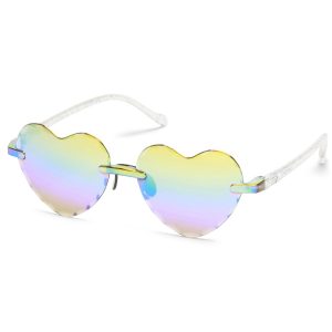 Rimless Hearts Sunglasses