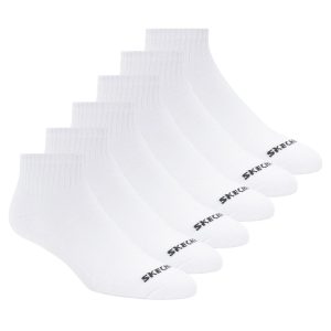 6 Pack Core Quarter Medium Socks