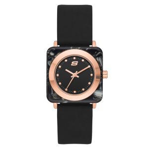 Calabar Black Pearl Square Watch