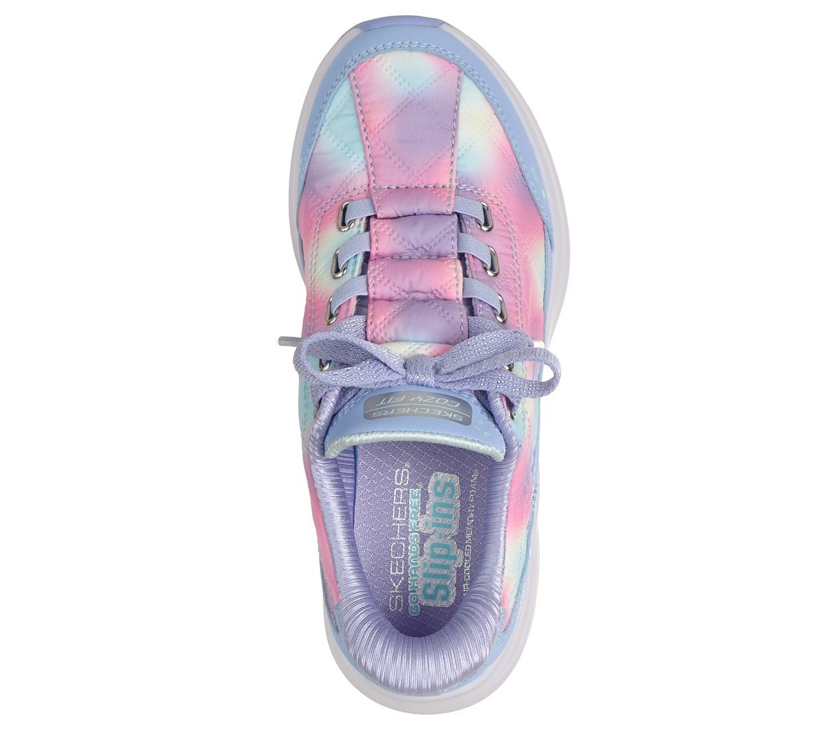 Skechers Slip-ins: Contour Foam - Cozy Fit Rainbow Active - Image 2