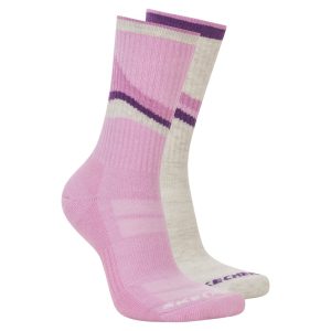 2 Pack Women's Crew Trail Socks