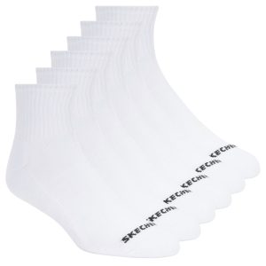 6 Pack Core Quarter Large Socks