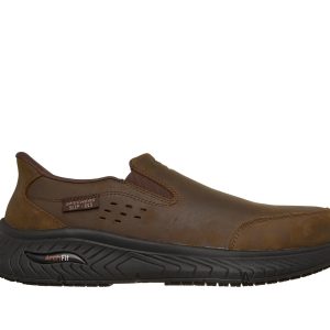 Skechers Slip-ins Work Slip-Resistant: Arch Fit Crosser