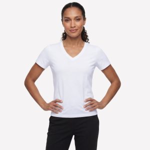 Pima V-Neck Tee