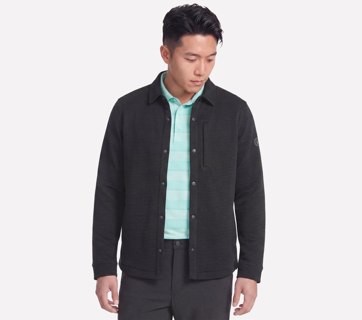 GO WALK Ottoman Shirt Jacket - Image 3