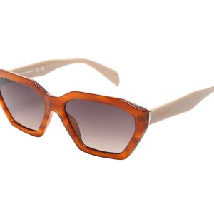 Geo Shiny Lens Sunglasses