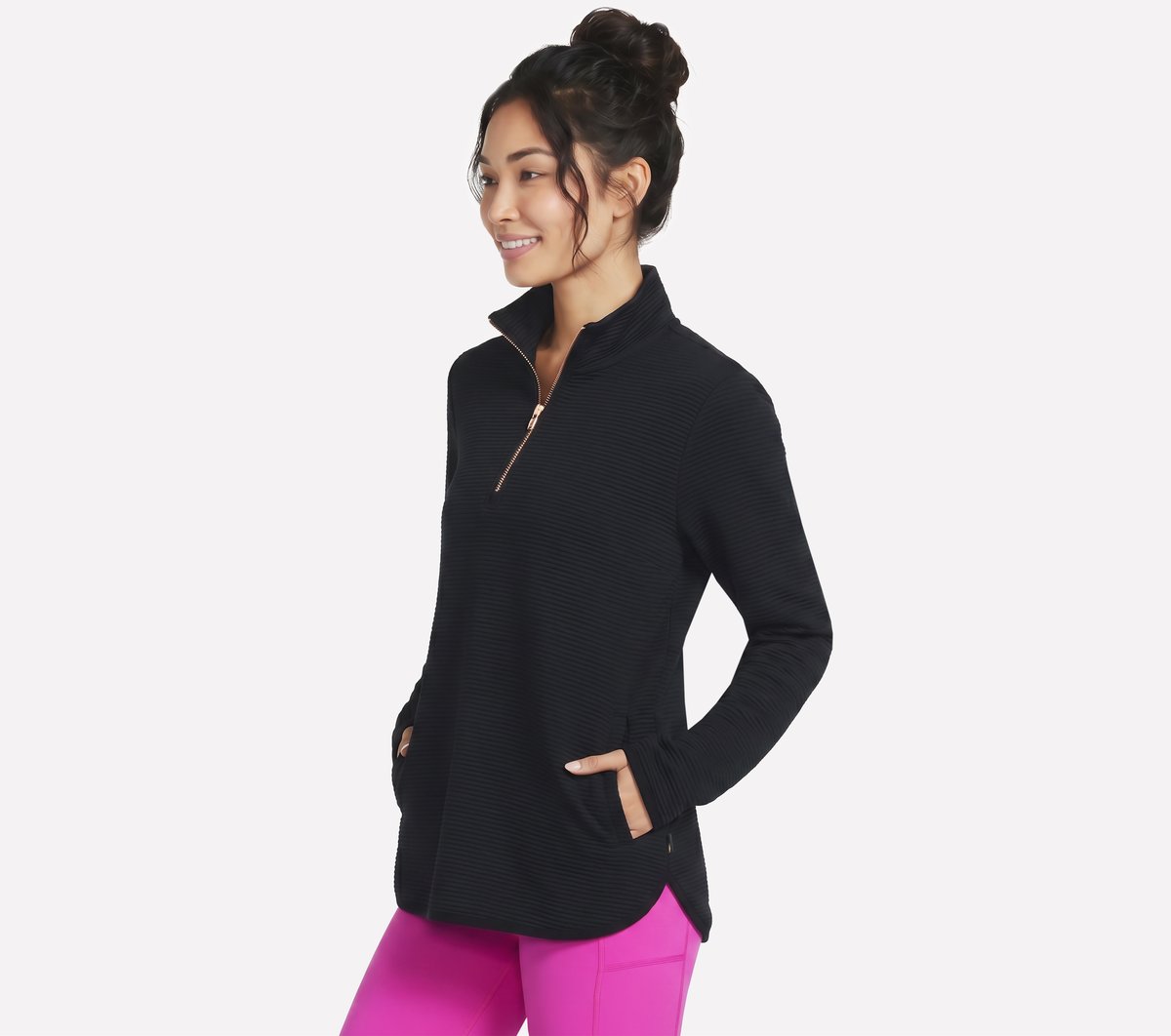 Soft Knit Ottoman 1/4 Zip - Image 3