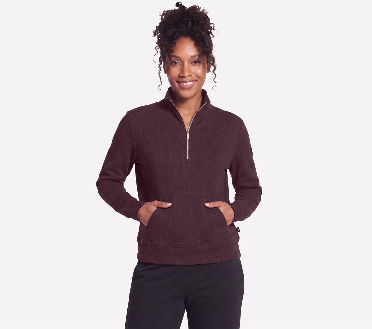 GO STRETCH Harmony Rib 1/4 Zip