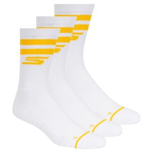 3 Pack Men's Performance Pickleball Crew Socks