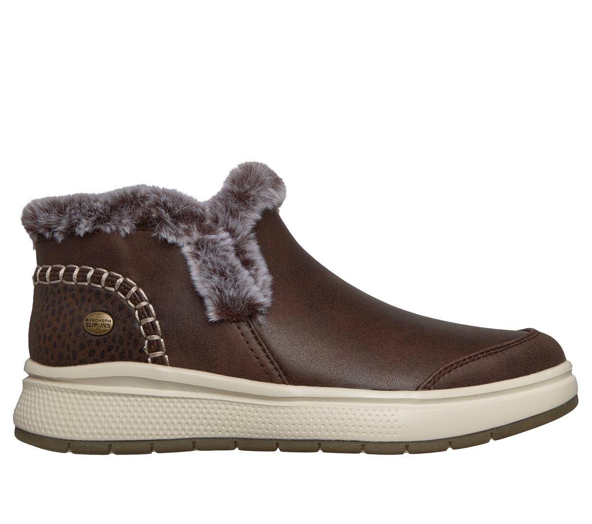 Skechers Slip-ins: BOBS Skip Cute Wave - Bliss Booties